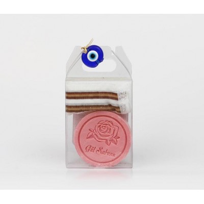 Güllü Keseli Sabun